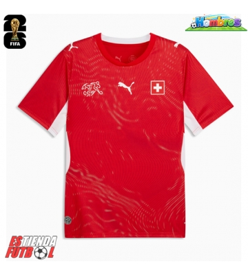 Suiza Primera Equipación Mundial 2026 Manga Corta